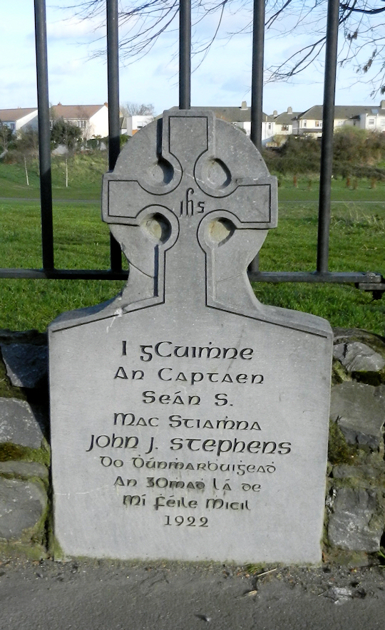 Stephens Memorial · Memorial Stone