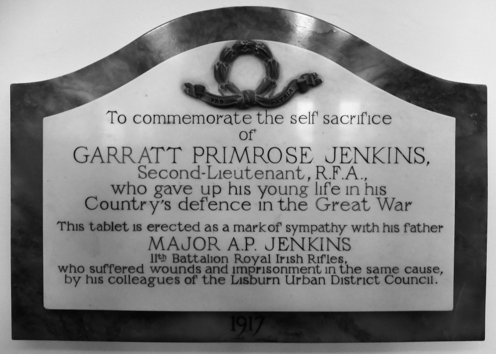 Jenkins Memorial · Memorial Stone