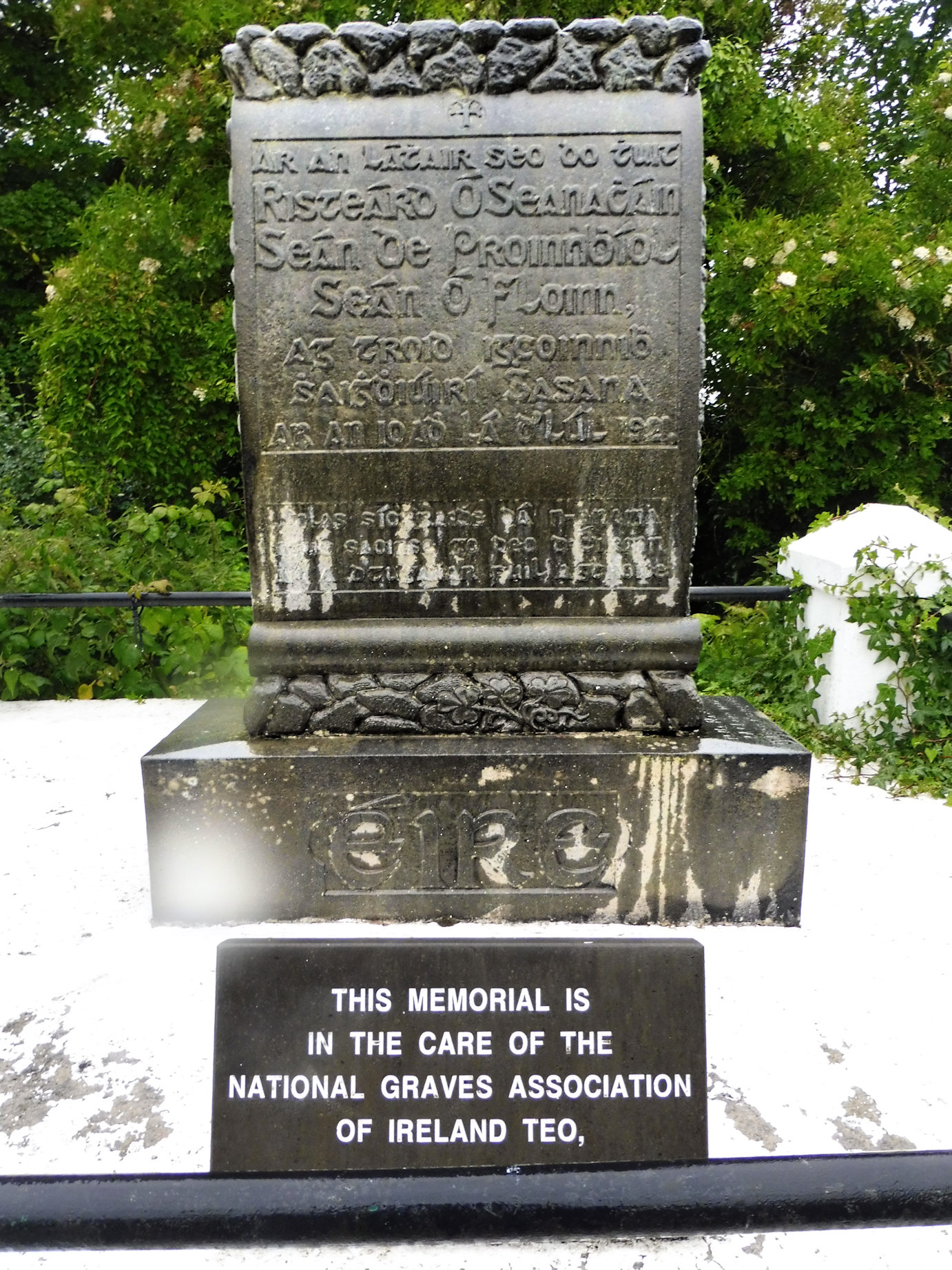 Castleisland War of Independence Memorial · Memorial Stone