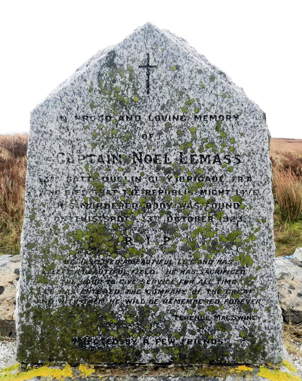 Noel Lemass Memorial · Memorial Stone