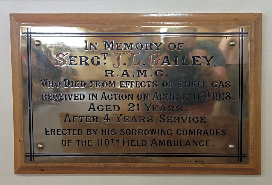 Gailey Memorial · Memorial Stone