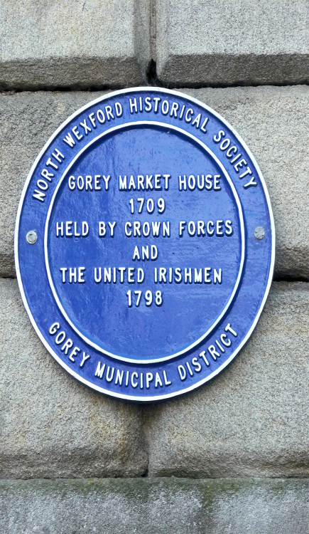 Gorey Market House 1798 Memorial · Memorial Stone
