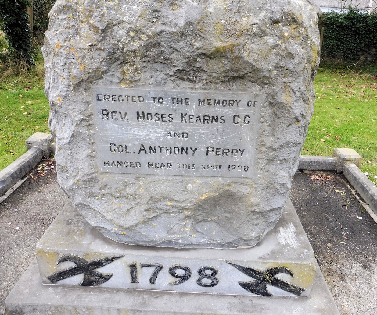 1798 Memorial · Memorial Stone