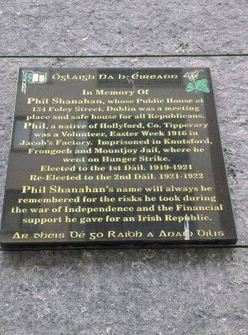 Phil Shanahan Memorial Plaque · Memorial Stone