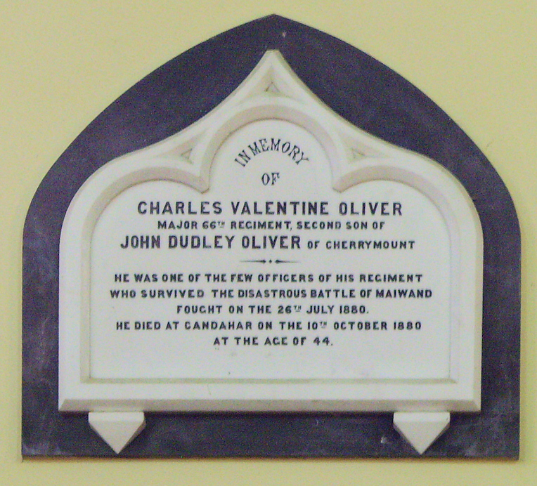Charles Oliver Memorial · Memorial Stone
