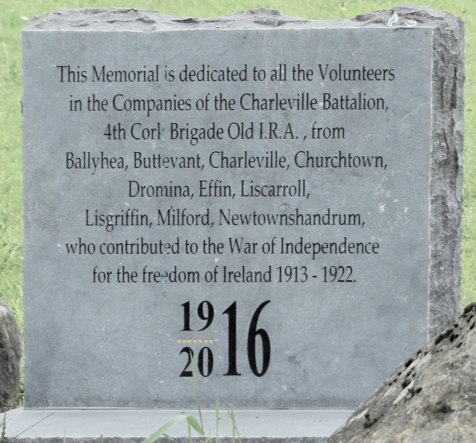 Charleville I.R.A. Memorial · Memorial Stone
