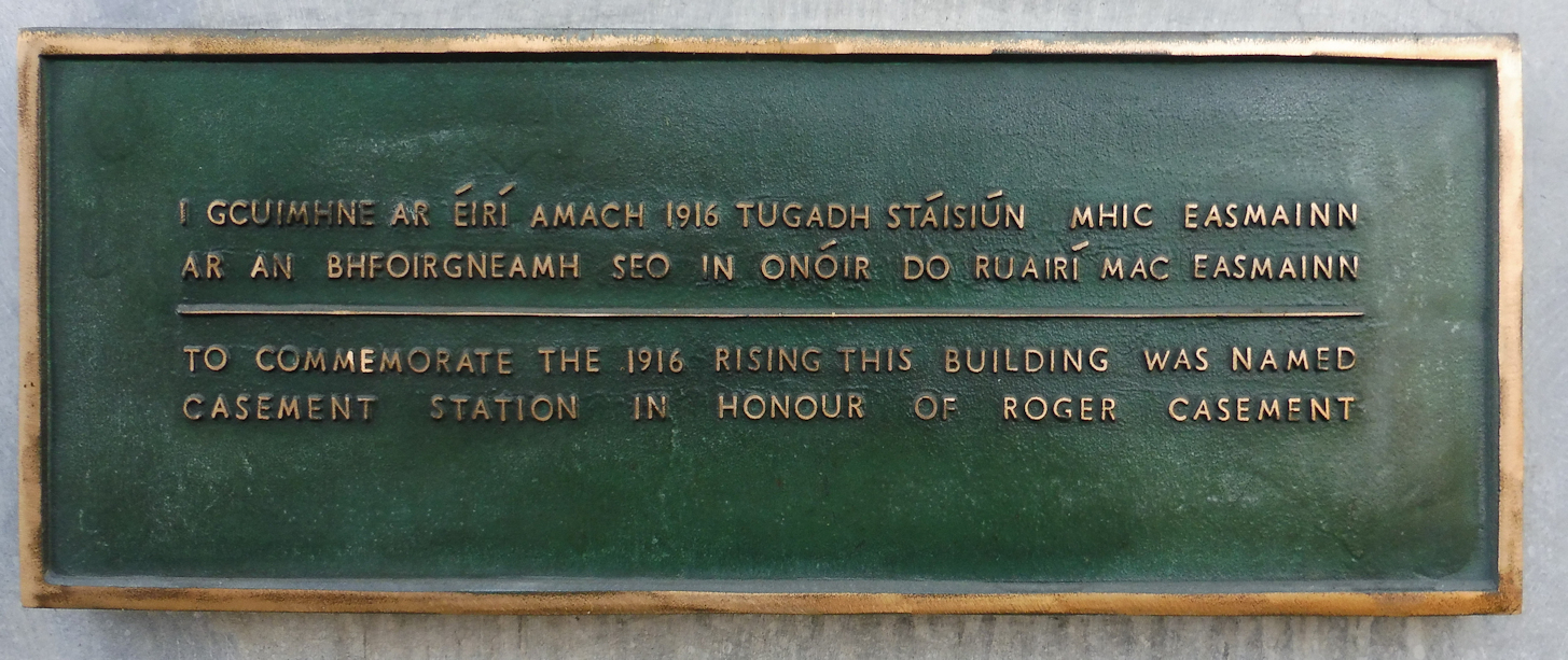 Casement Memorial · Memorial Stone