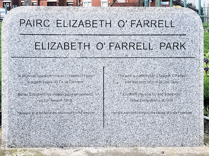 Elizabeth O’Farrell Memorial · Memorial Stone