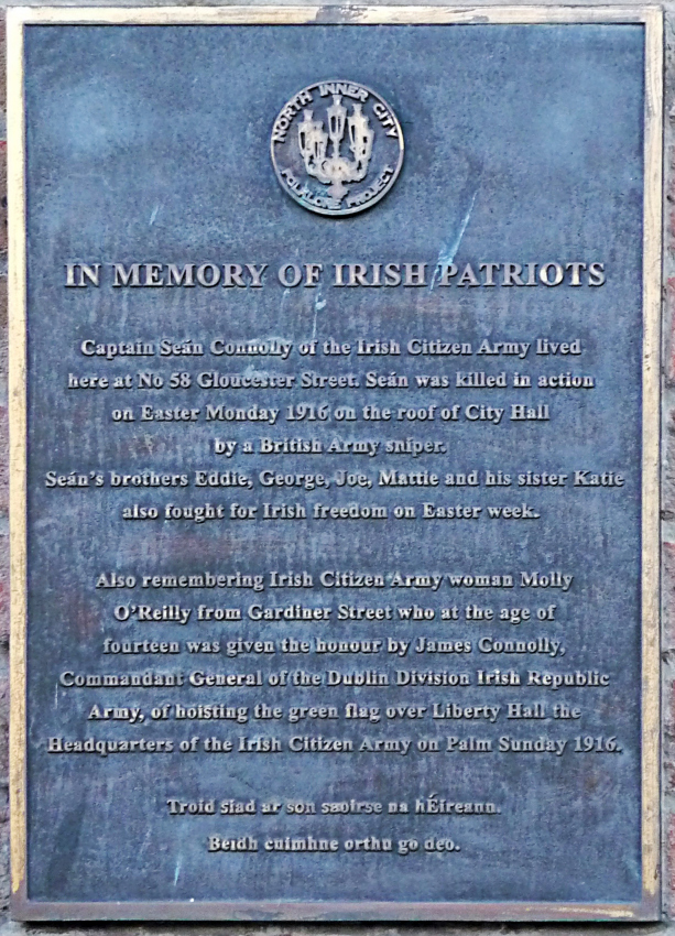 Connolly Memorial · Memorial Stone