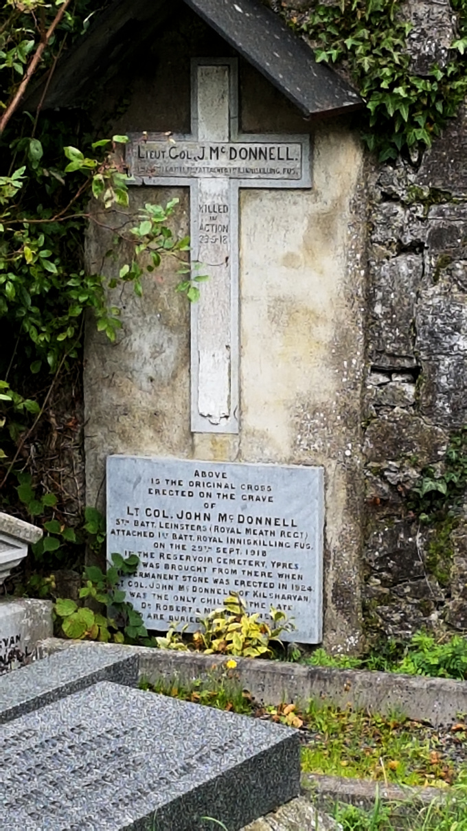 J. McDonnell Memorial · Memorial Stone