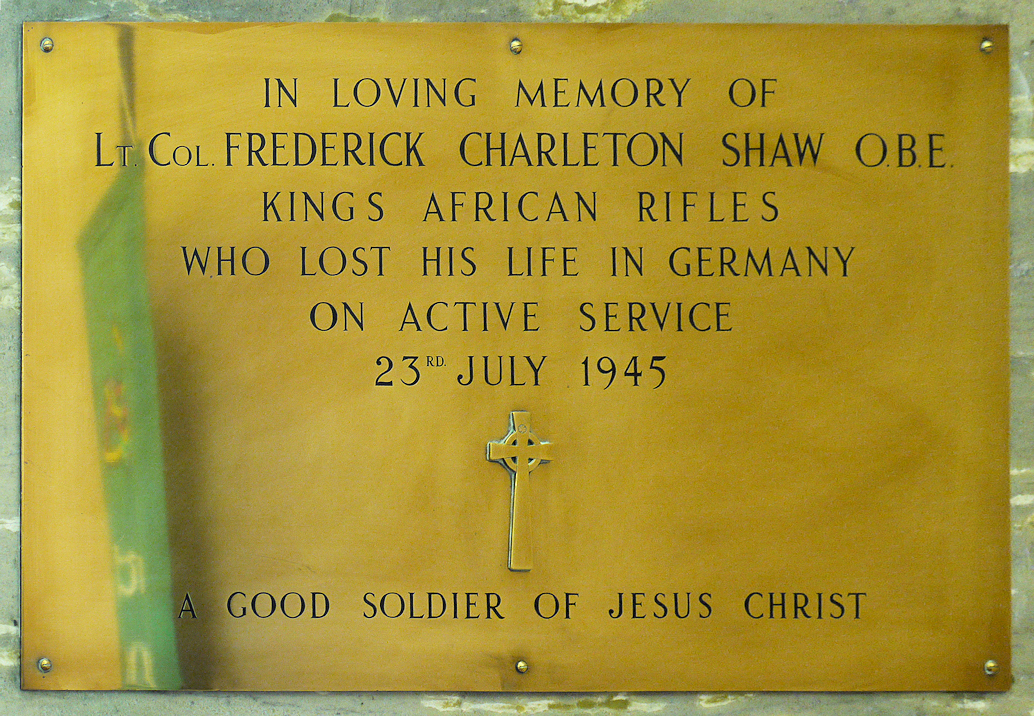 Shaw Memorial · Memorial Stone