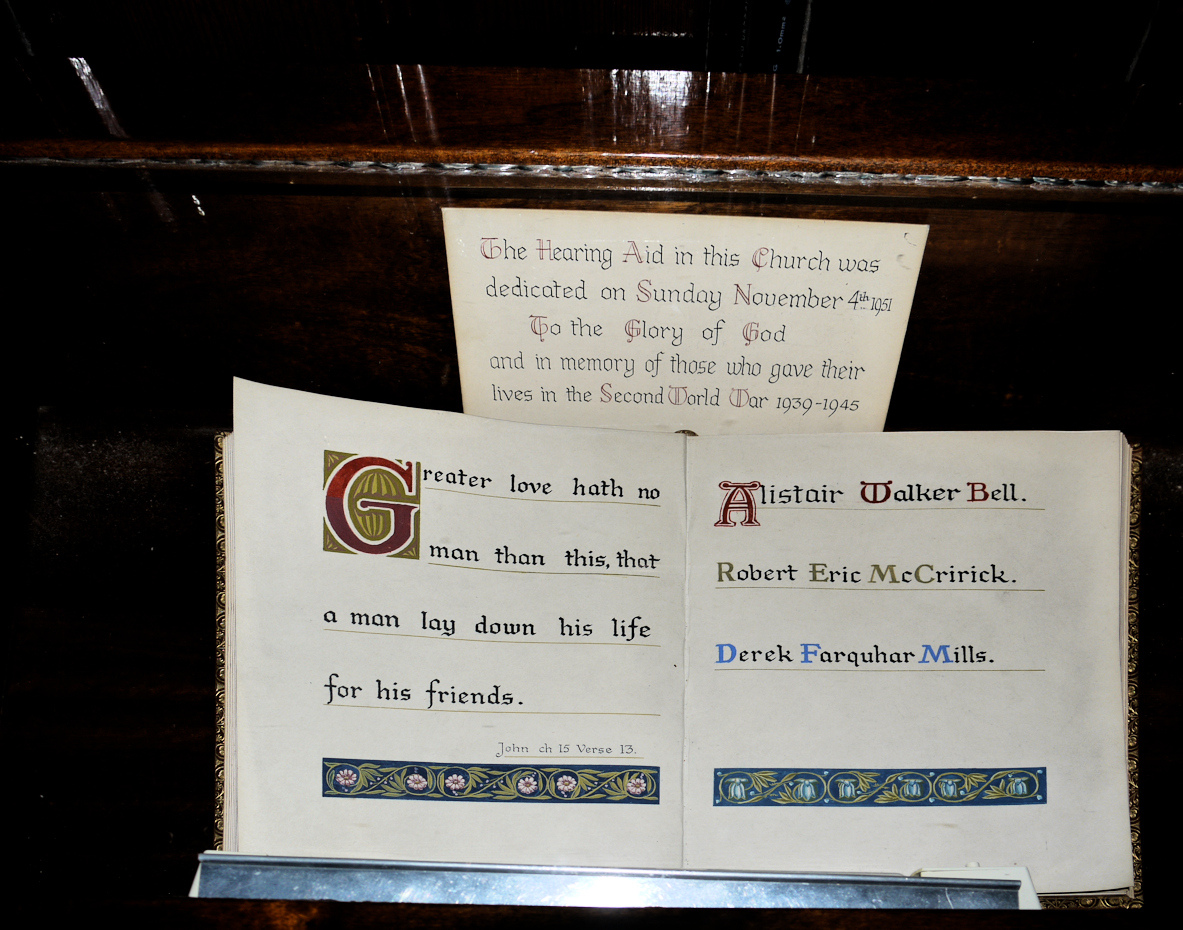 Findlater’s Church WW II Memorial · Memorial Stone