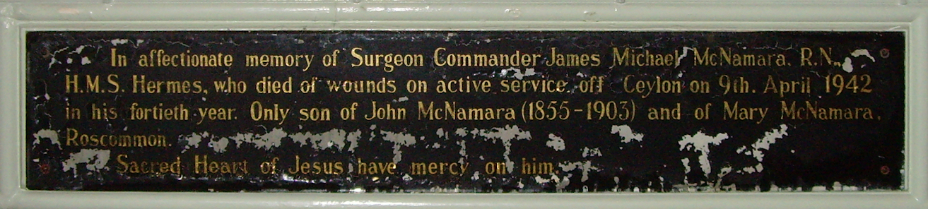 McNamara Memorial · Memorial Stone