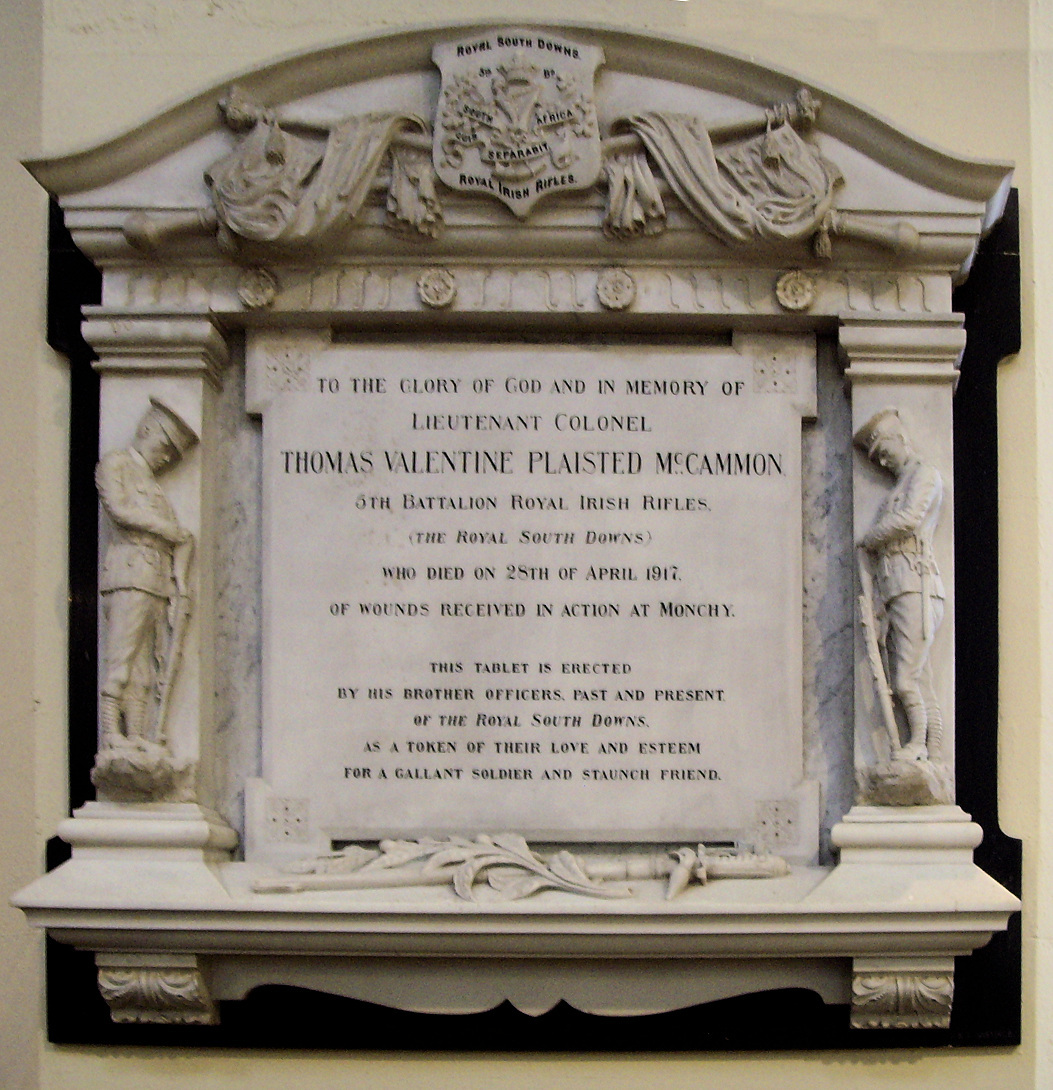 McCammon Memorial · Memorial Stone