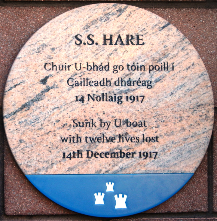 S.S. Hare Memorial · Memorial Stone