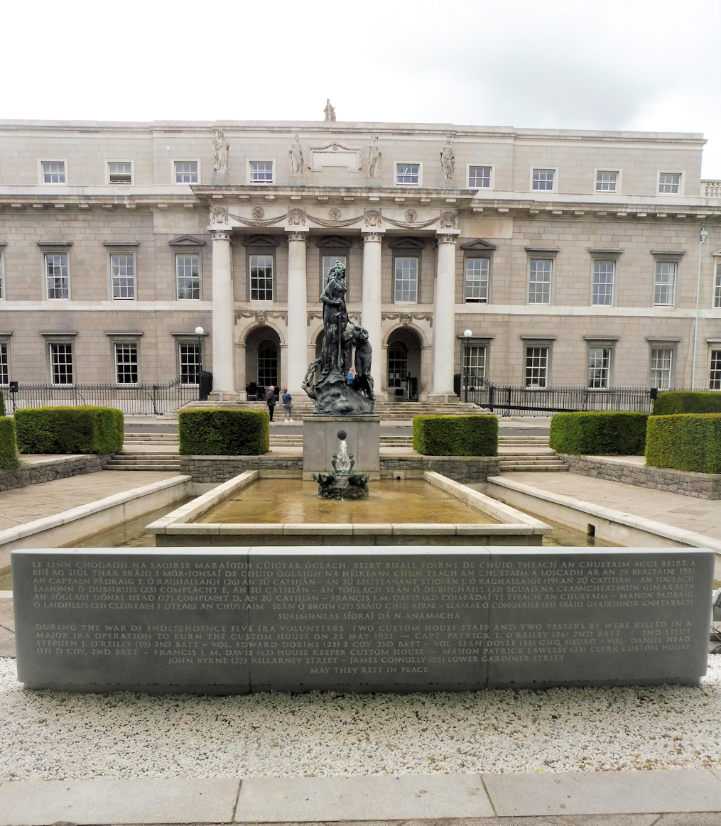 Custom House Fire Memorial · Memorial Stone