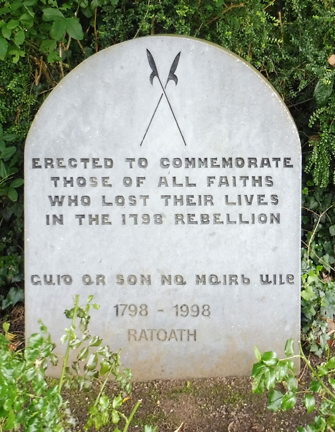 Ratoath 1798 Memorial · Memorial Stone