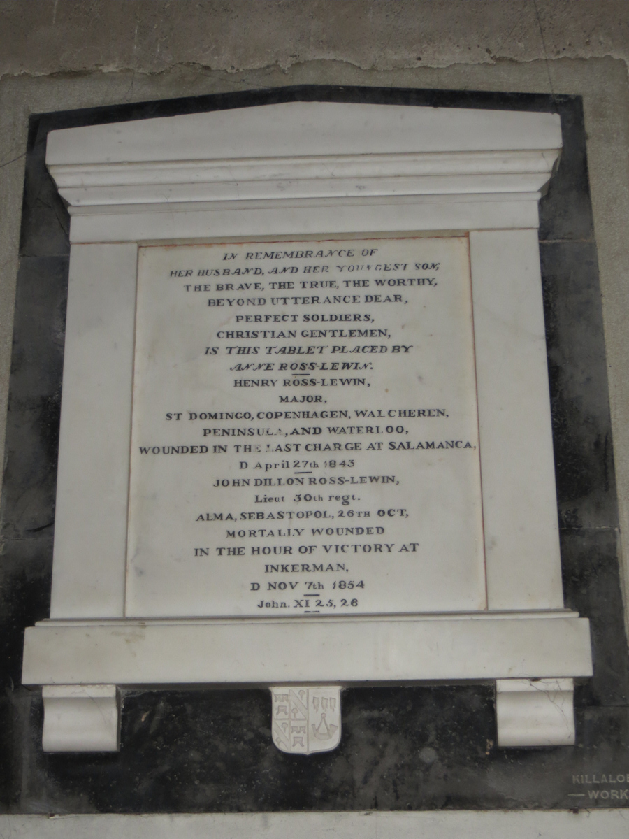 Ross-Lewin Memorial · Memorial Stone
