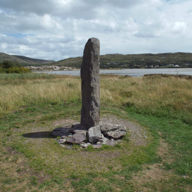 Darrynane Beg Ogham Stone · Ogham Stone