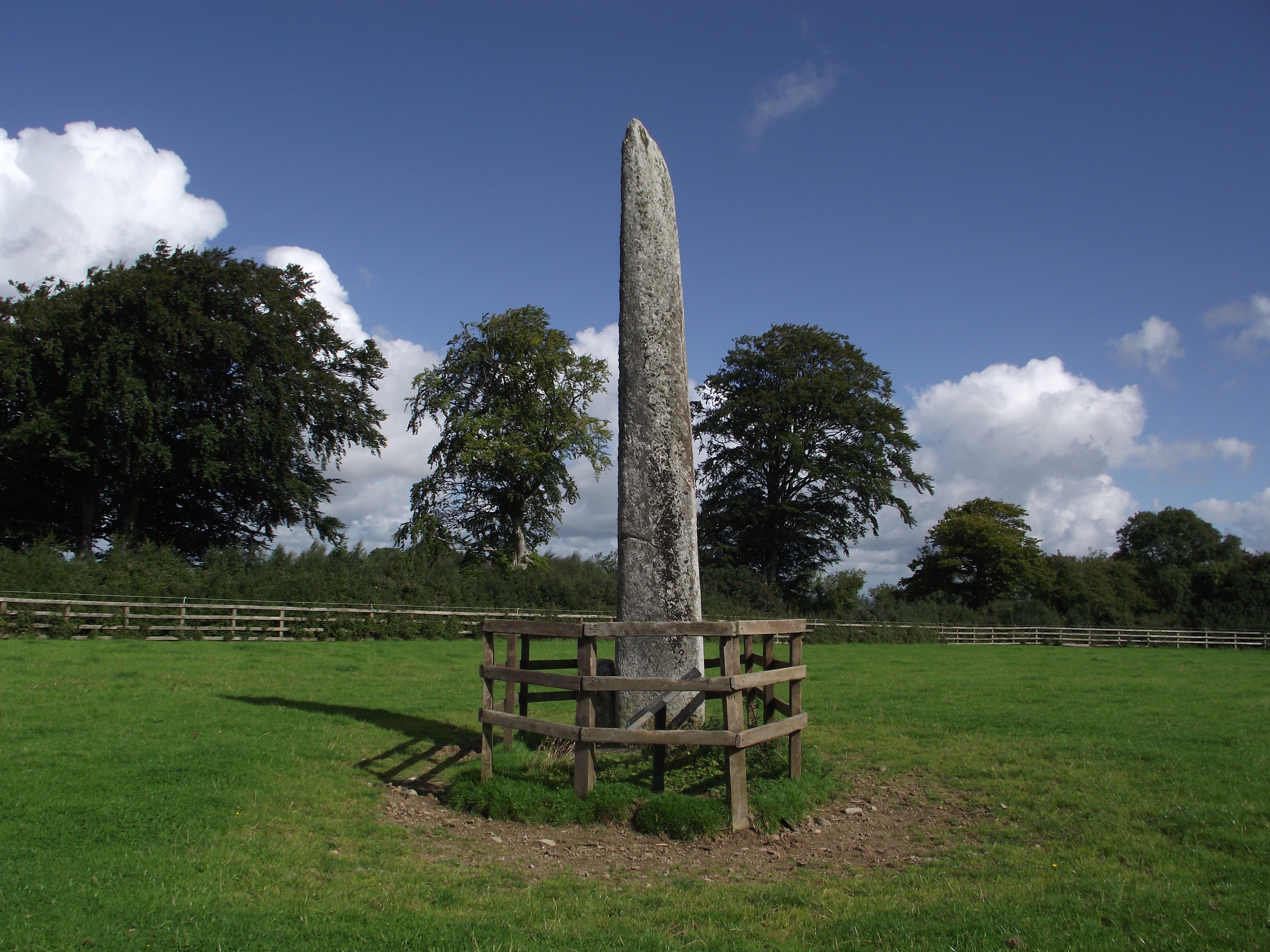 Punchestown Longstone · Earthwork
