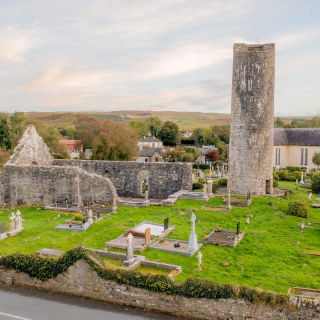 Aghagower Round Tower and Church · Church