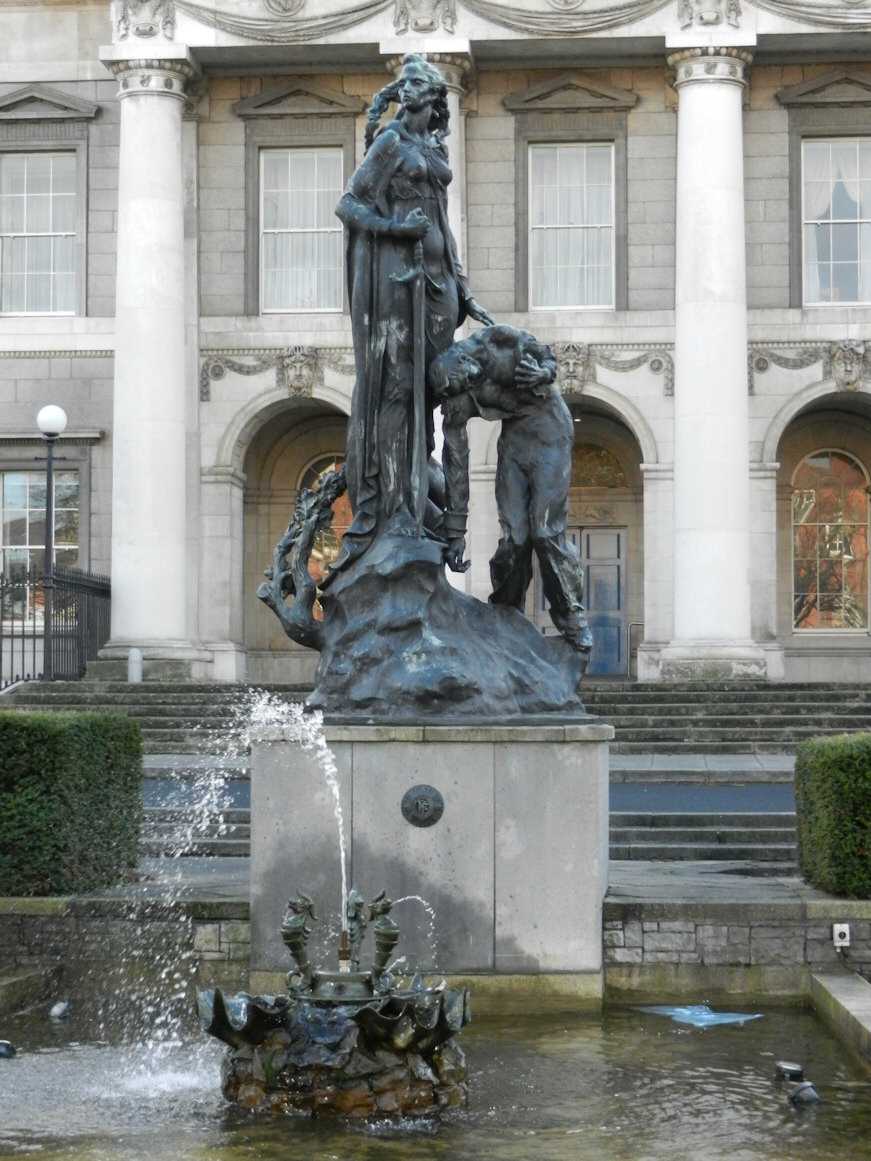 Customs House Memorial · Memorial Stone