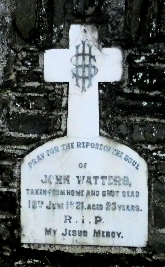 Watters Memorial · Memorial Stone