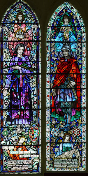Lea-Wilson Memorial Windows · Memorial Stone