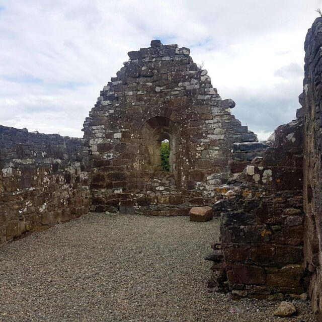 Ratass Church and Ogham Stone · Church