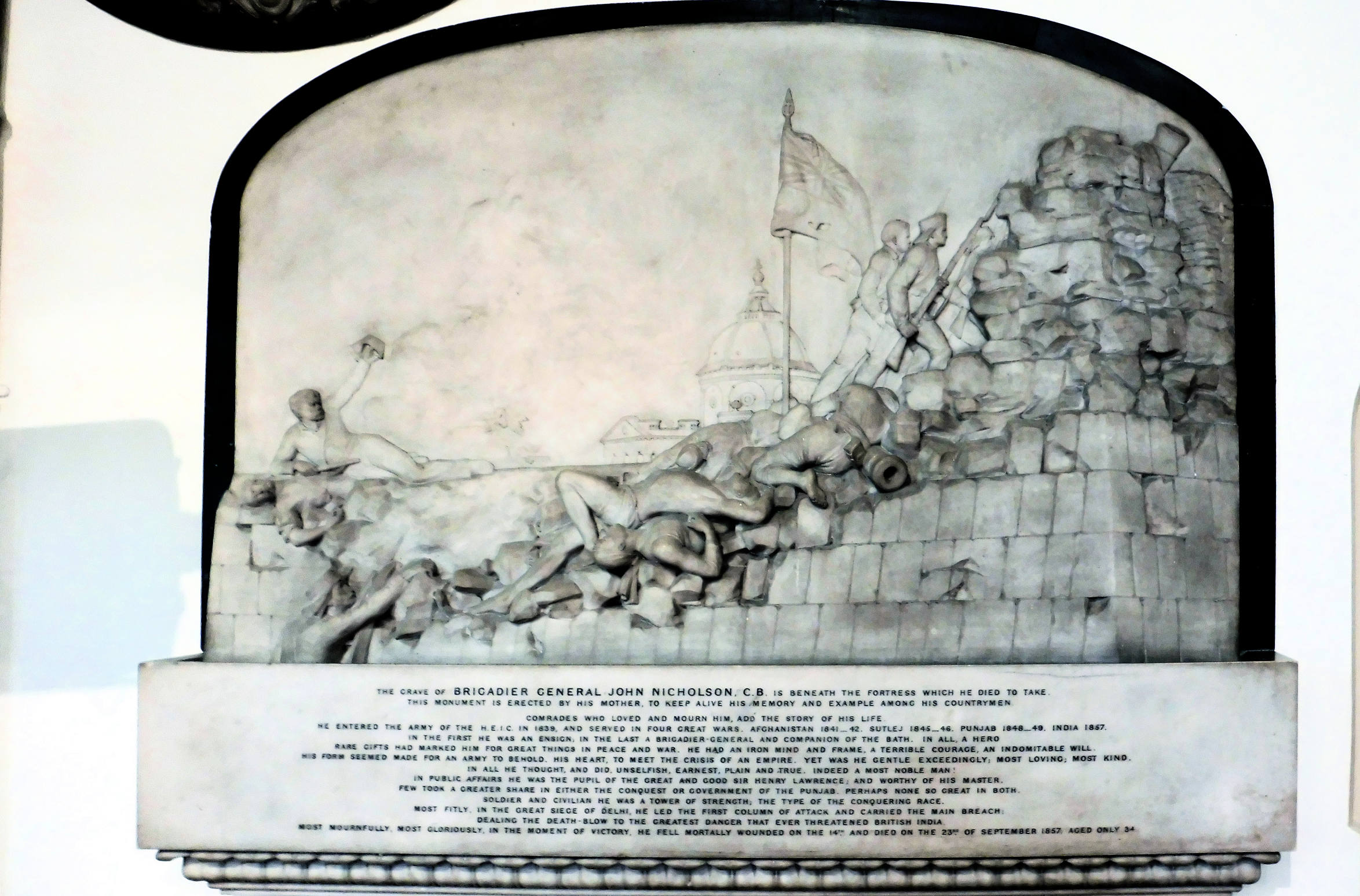 John Nicholson Memorial · Memorial Stone