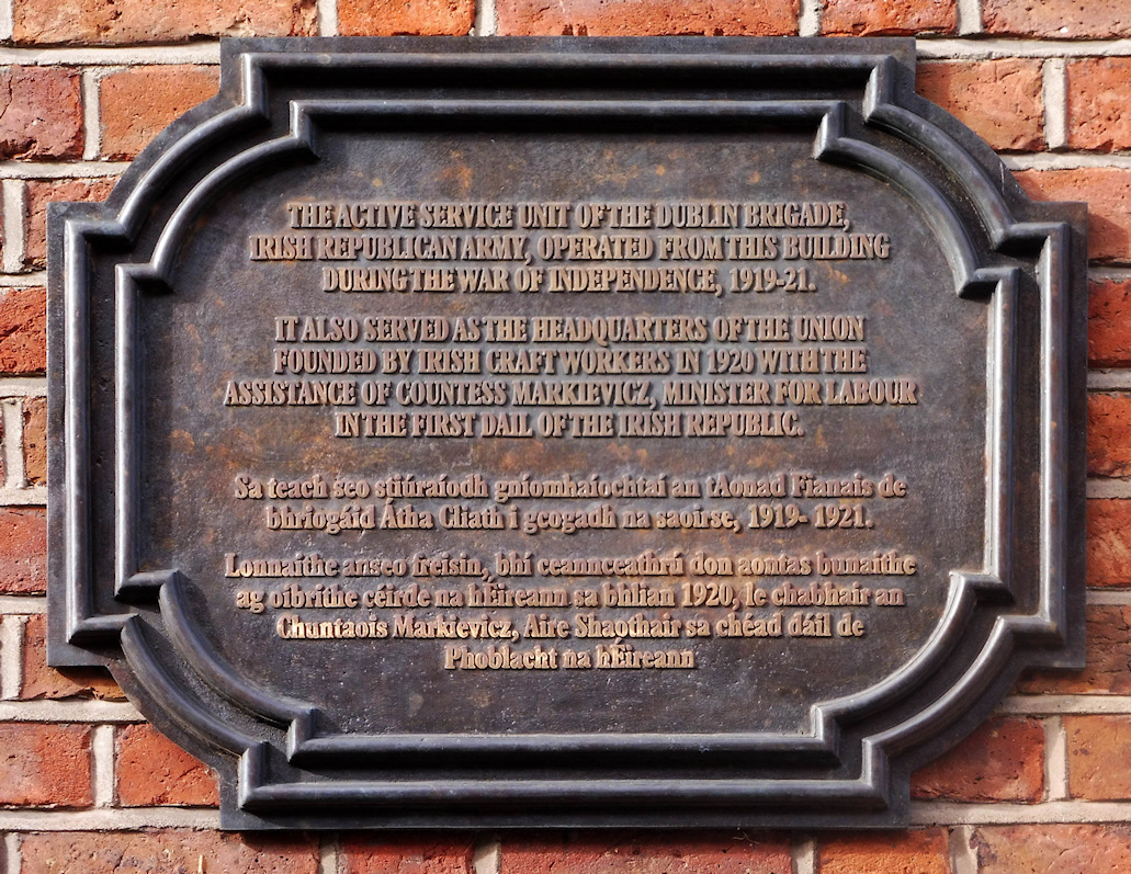 Dublin Brigade I.R.A. Memorial · Memorial Stone