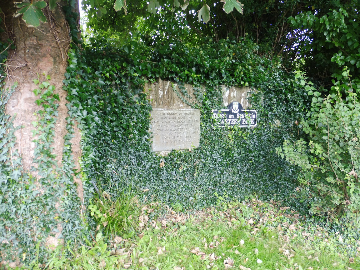 O’Connor-Scarteen Brothers Memorial · Memorial Stone
