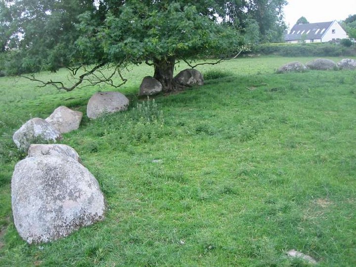 Broadleas Stone Circle · Earthwork