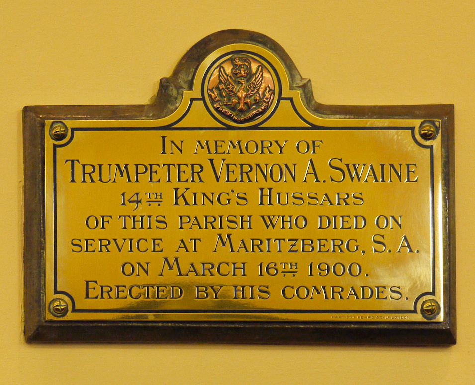 Swaine Memorial · Memorial Stone