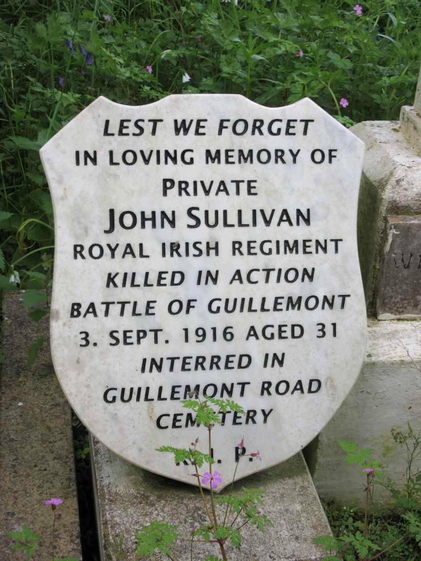 Sullivan Memorial #1567.1 · Memorial Stone