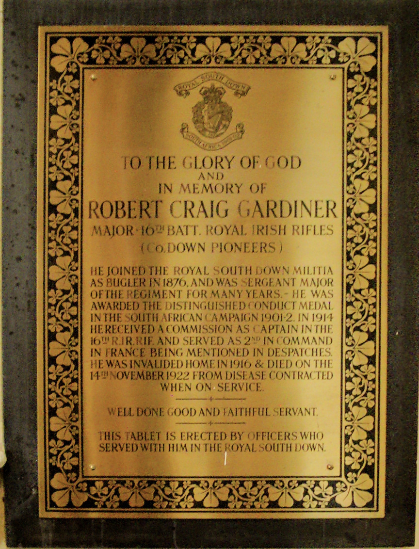 Gardiner Memorial · Memorial Stone