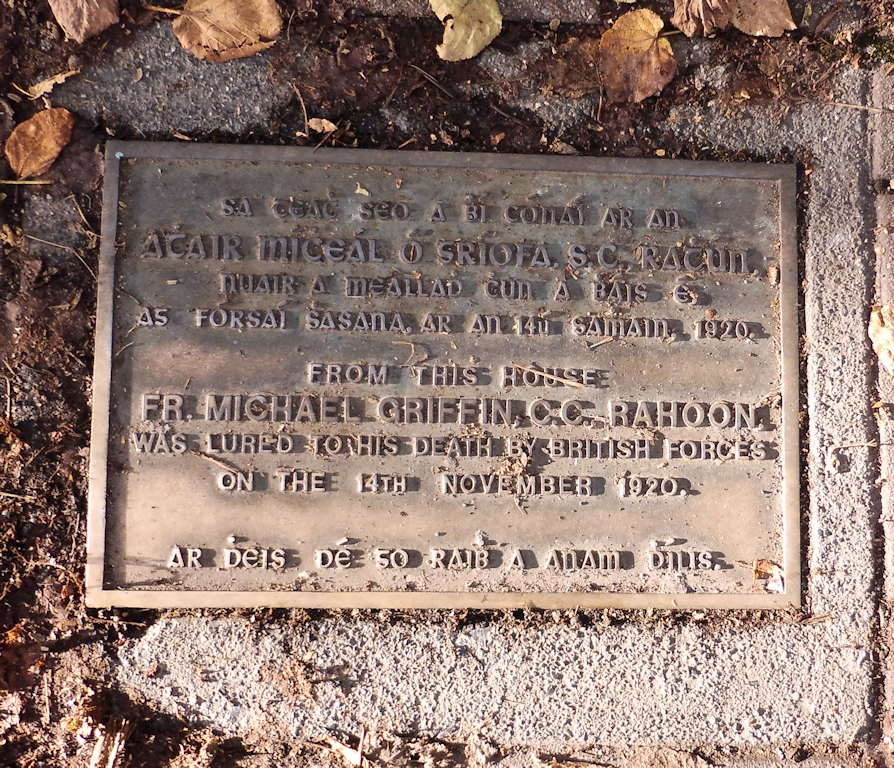 Fr. Griffin Memorial · Memorial Stone