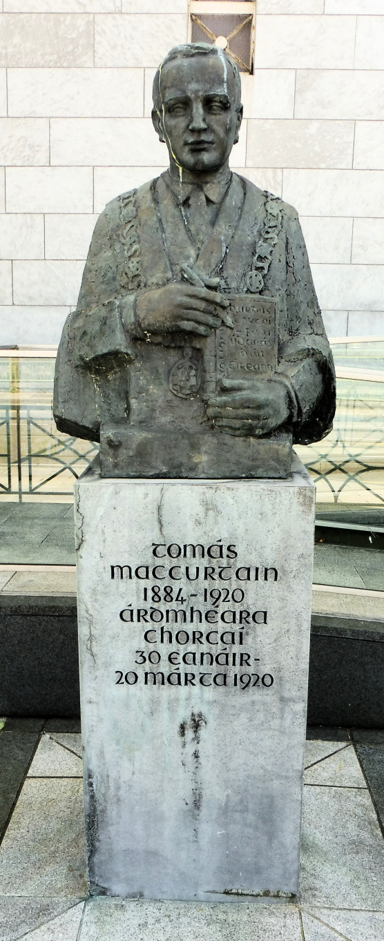 Thomas MacCurtain Memorial · Memorial Stone