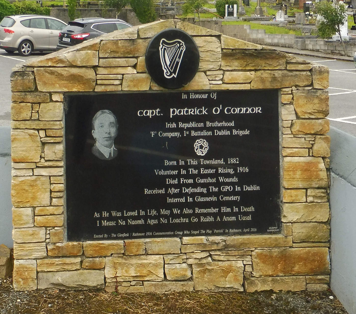 O’Connor memorial #1508 · Memorial Stone