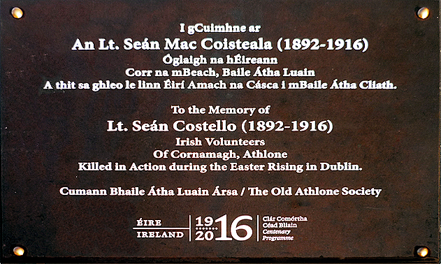 Sean Costello Memorial · Memorial Stone