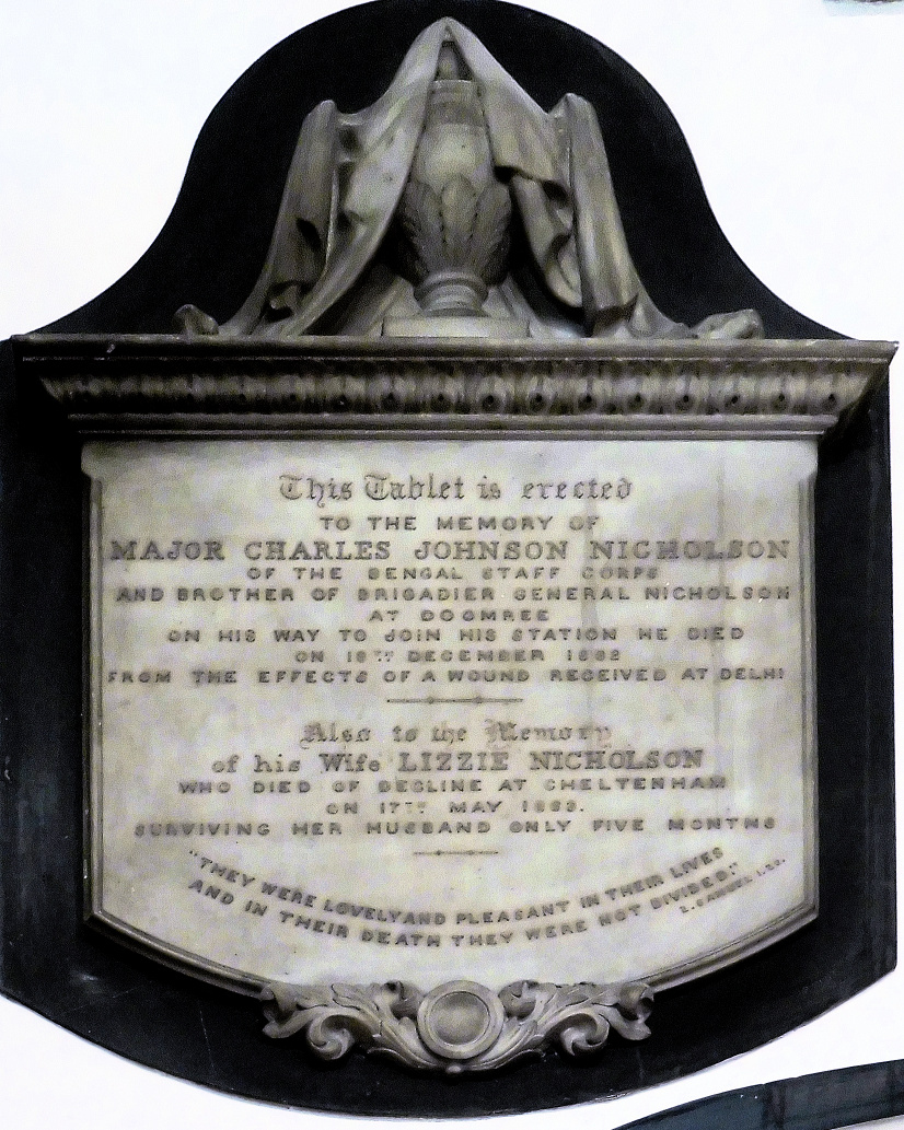 Charles Nicholson Memorial · Memorial Stone