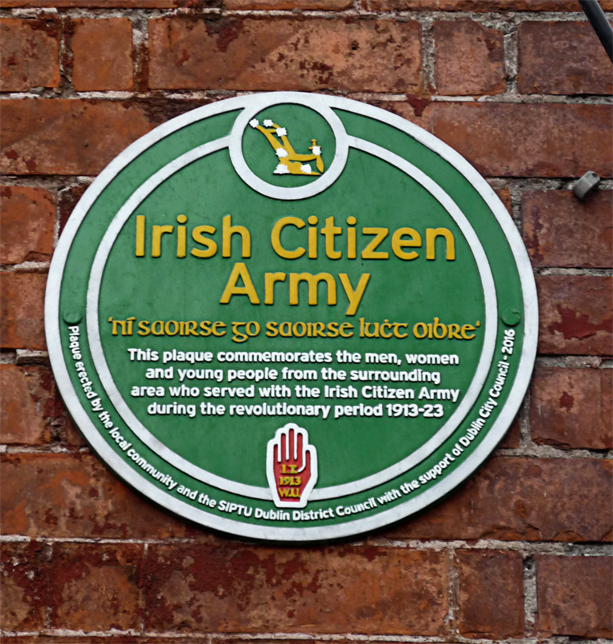 Irish Citizen Army Memorial · Memorial Stone