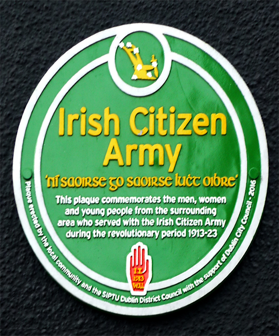 Irish Citizen Army Memorial · Memorial Stone