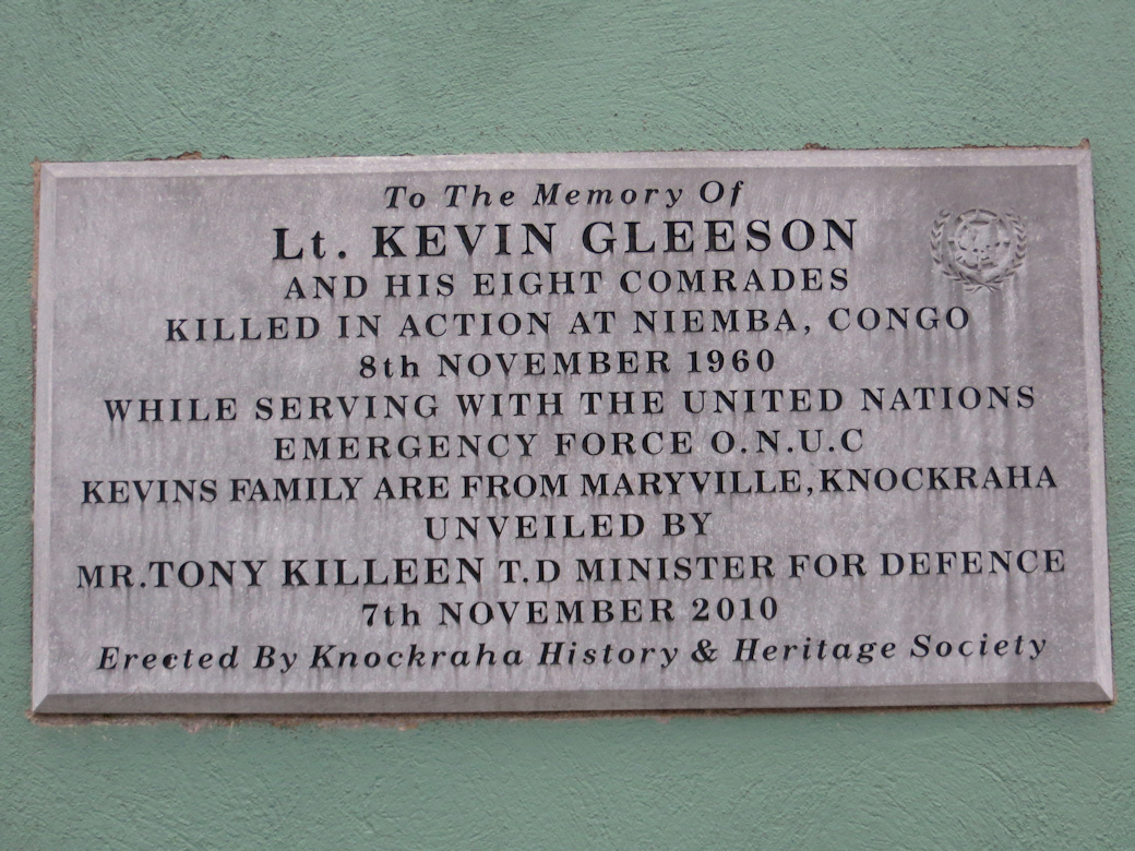 Gleeson Memorial · Memorial Stone