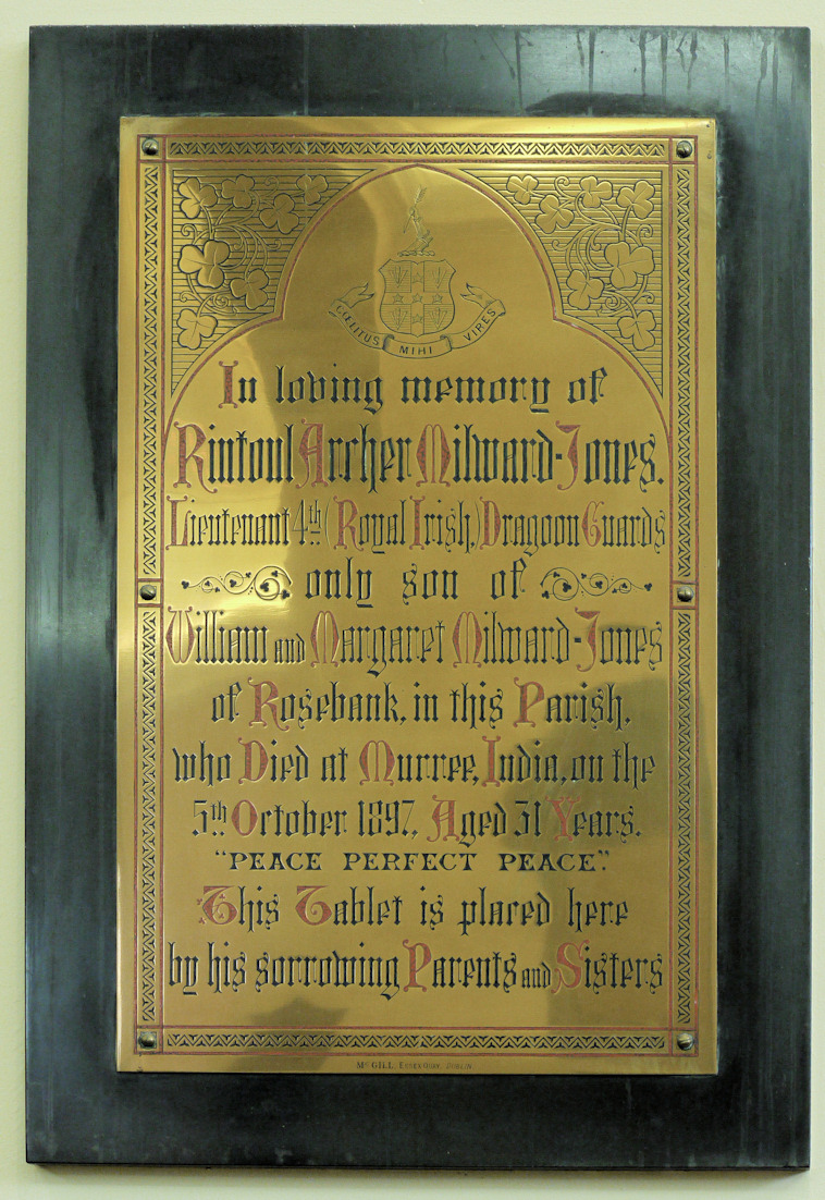 Milward-Jones Memorial · Memorial Stone