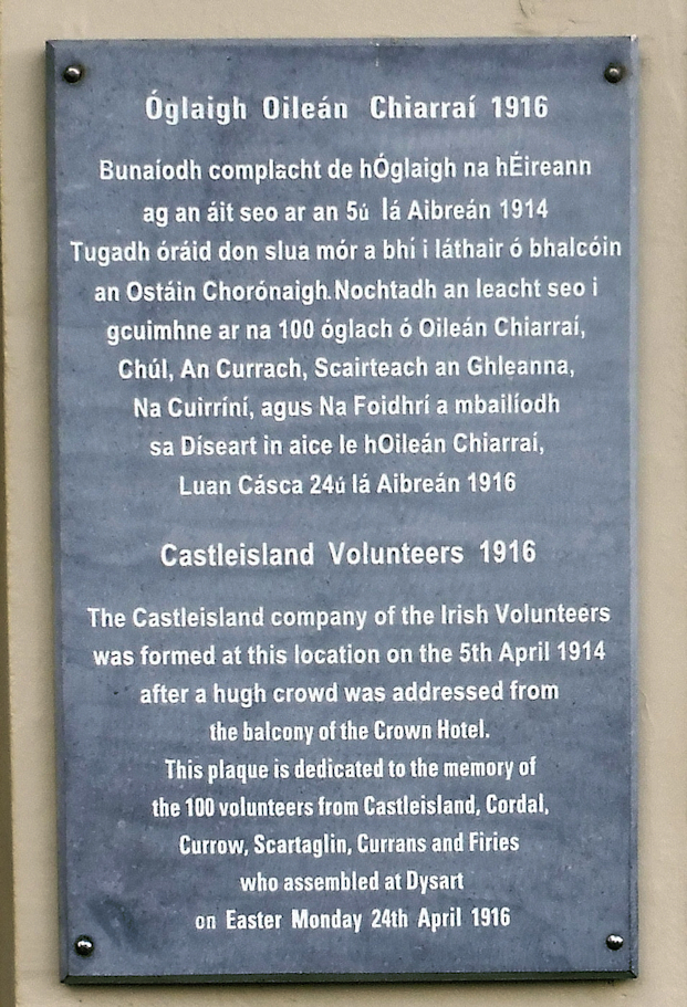 Castleisland 1916 Memorial · Memorial Stone