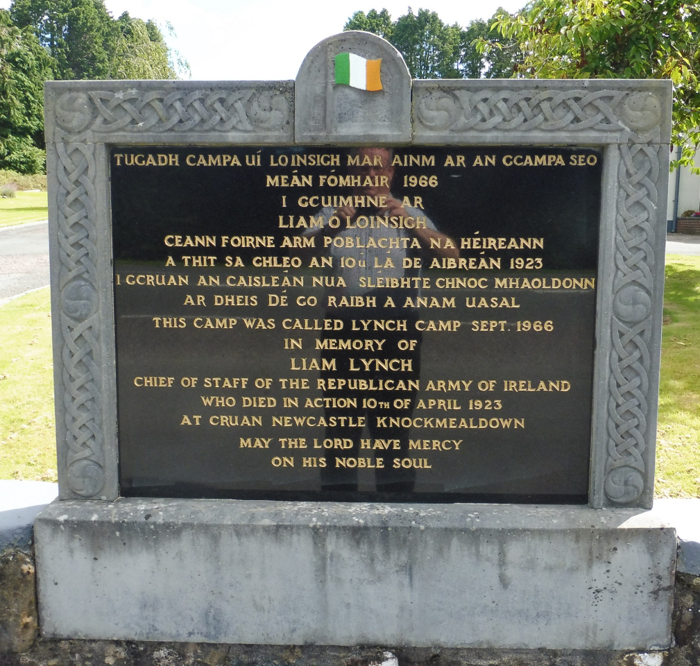 Liam Lynch Memorial · Memorial Stone