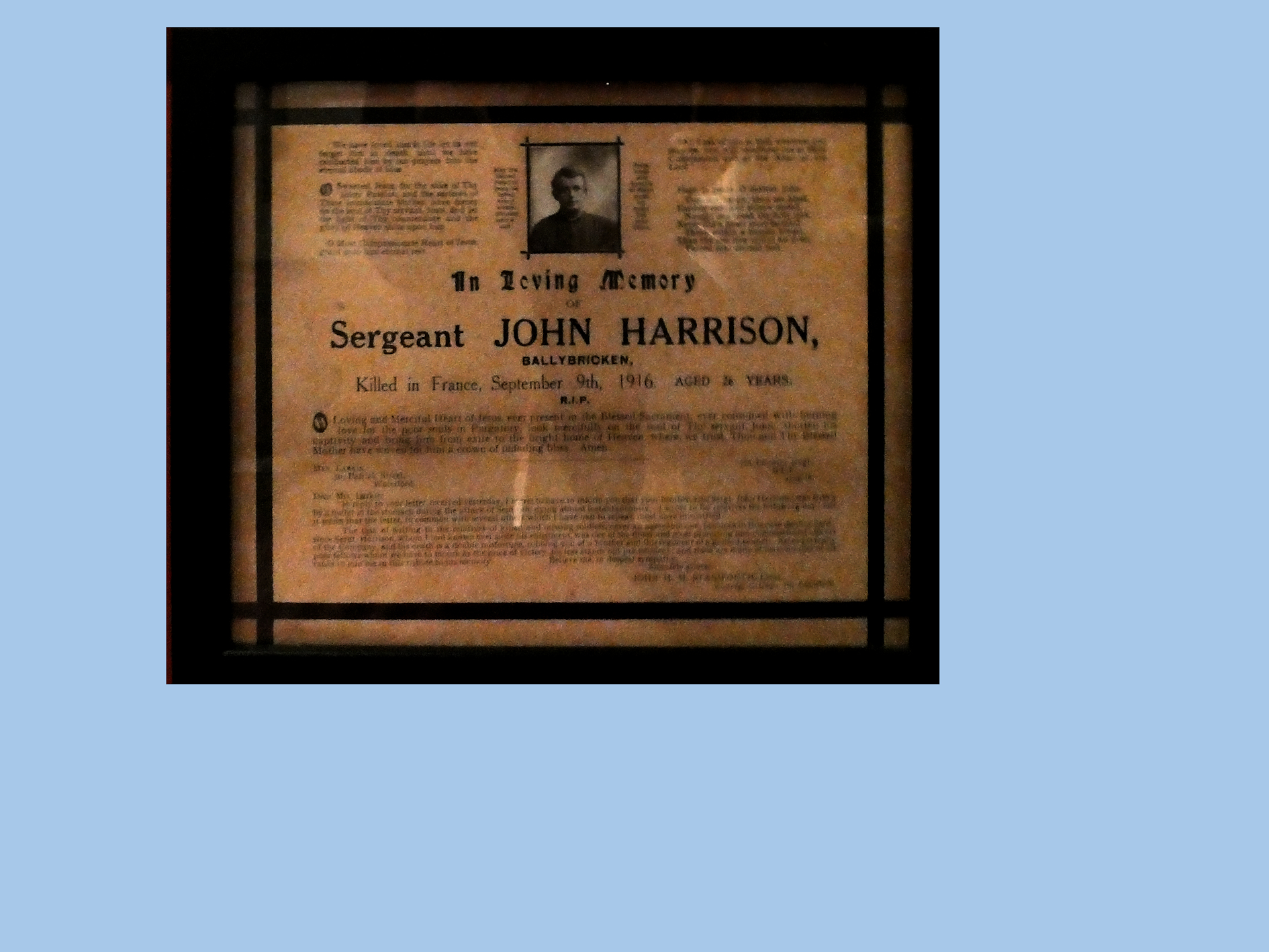 Harrison memorial #1518 · Memorial Stone