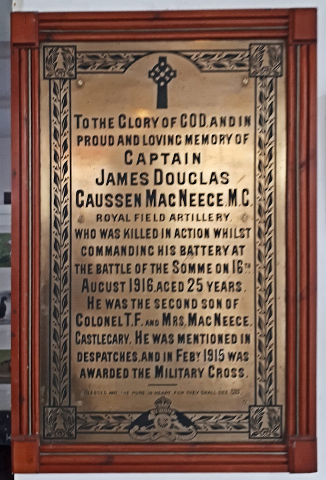 MacNeece Memorial · Memorial Stone