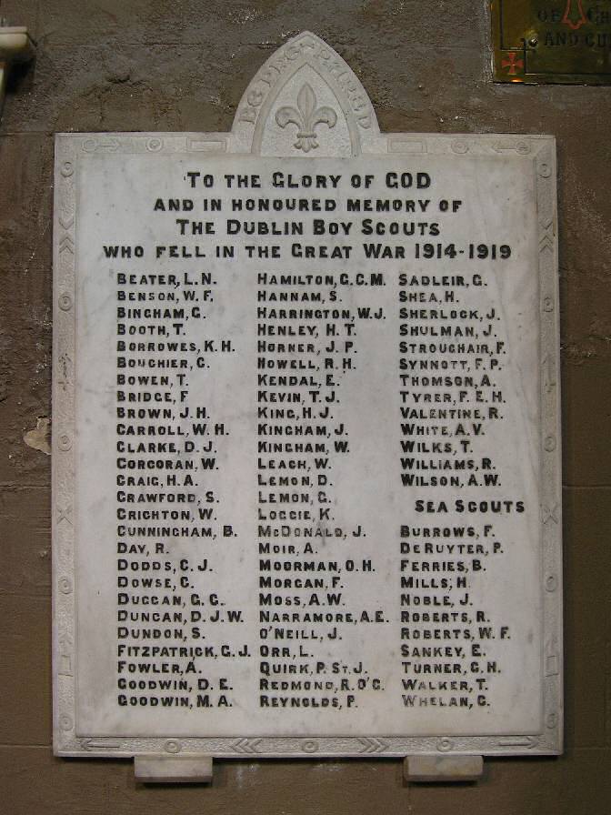 Boy Scouts Memorial · Memorial Stone